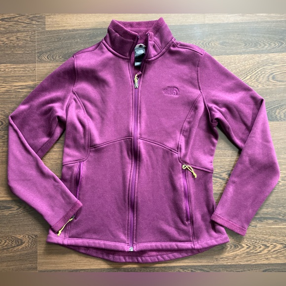 The North Face Tops - North Face Purple Full-Zip Jacket